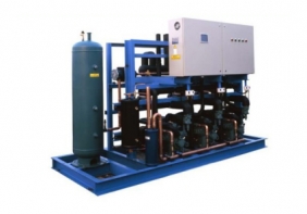 单机双级低温螺杆冷水机组